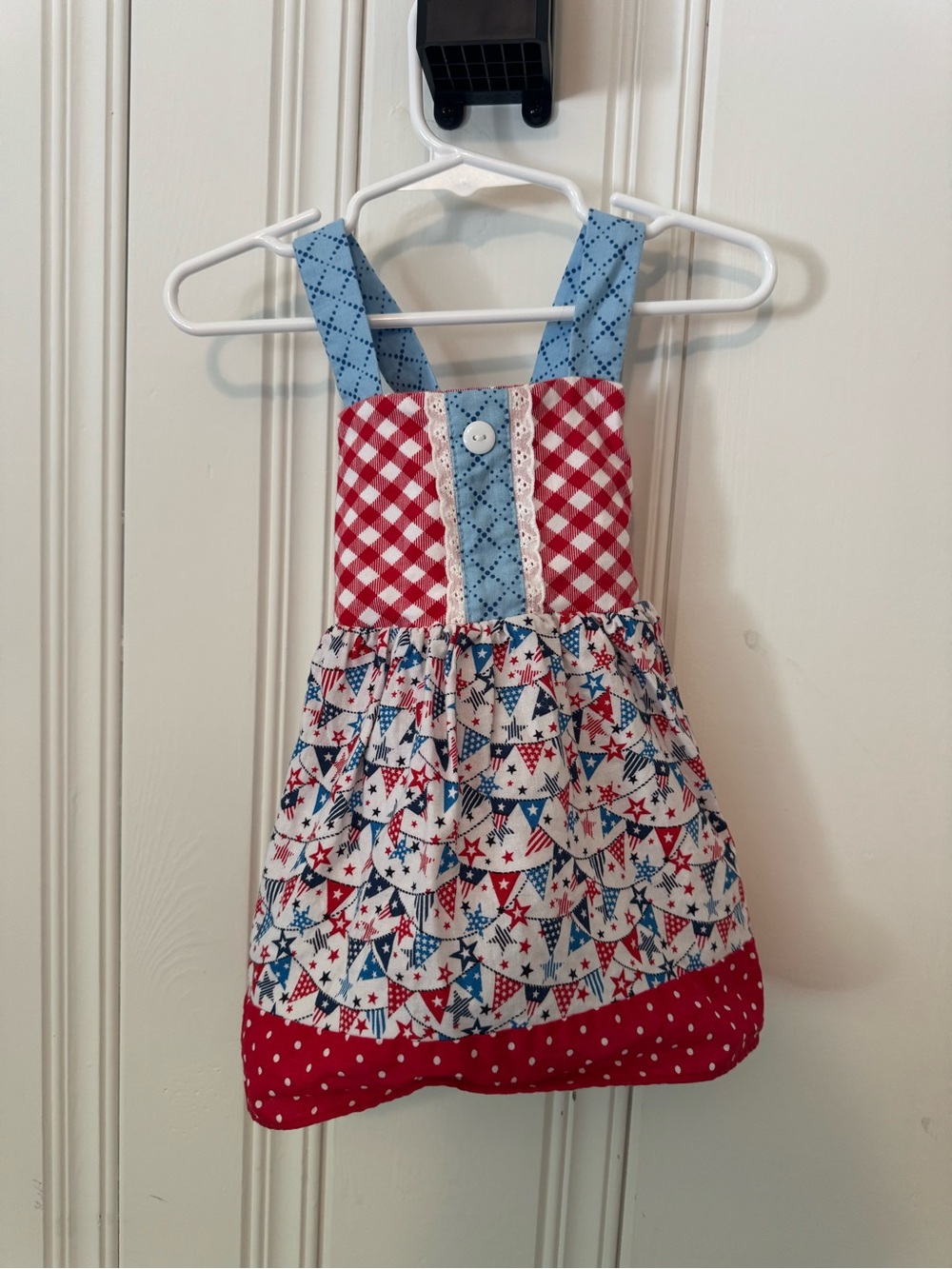 Girls Red, White & Blue Patriotic Tunic and Shorts (24 months)